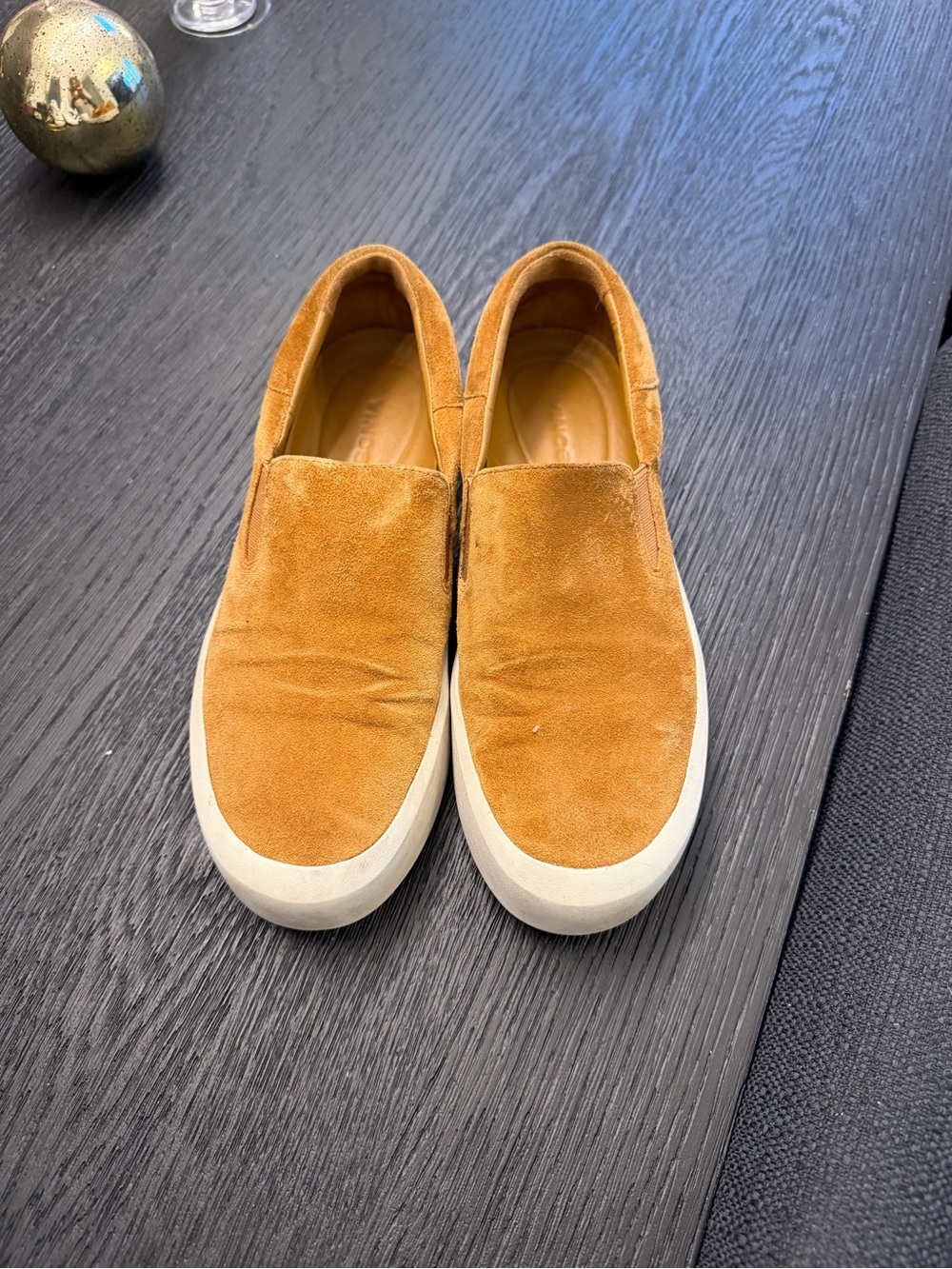 Women’s Vince camel slip ons